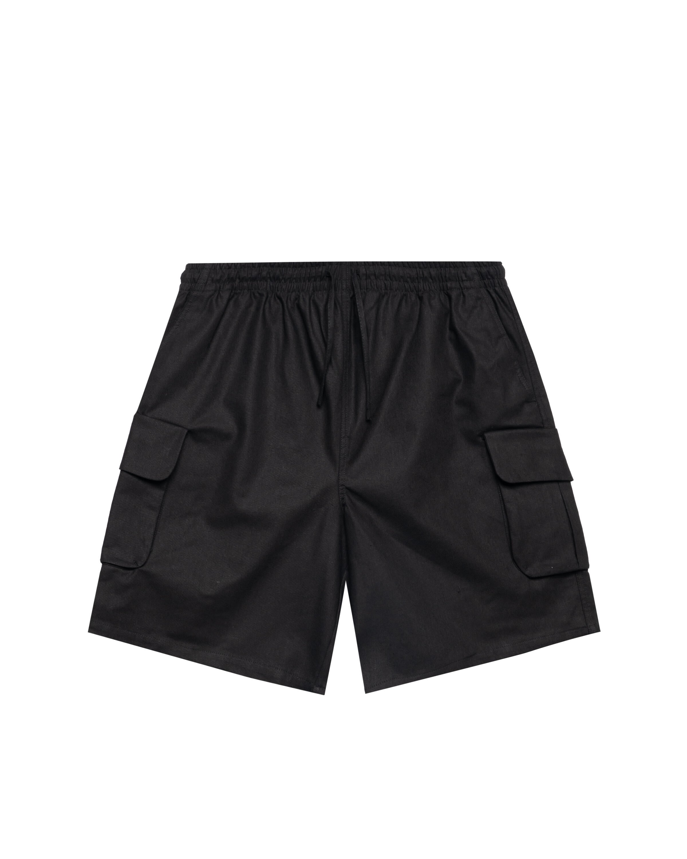 Arte Antwerp Linen Cargo Shorts | SS26-040SHO-BLK | AFEW STORE